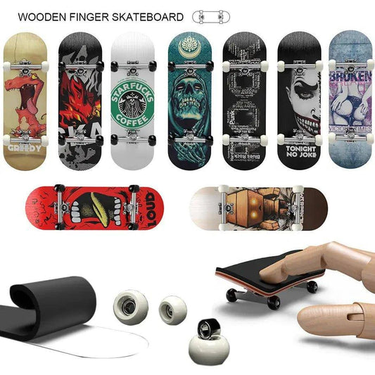 Wooden Finger Skateboards DIY Skate Park: Ultimate Tech Parts for Pro Tricks - Home Kartz