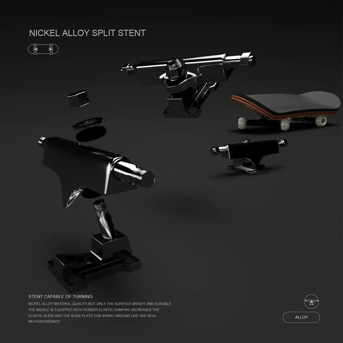 Wooden Finger Skateboards DIY Skate Park: Ultimate Tech Parts for Pro Tricks - Home Kartz