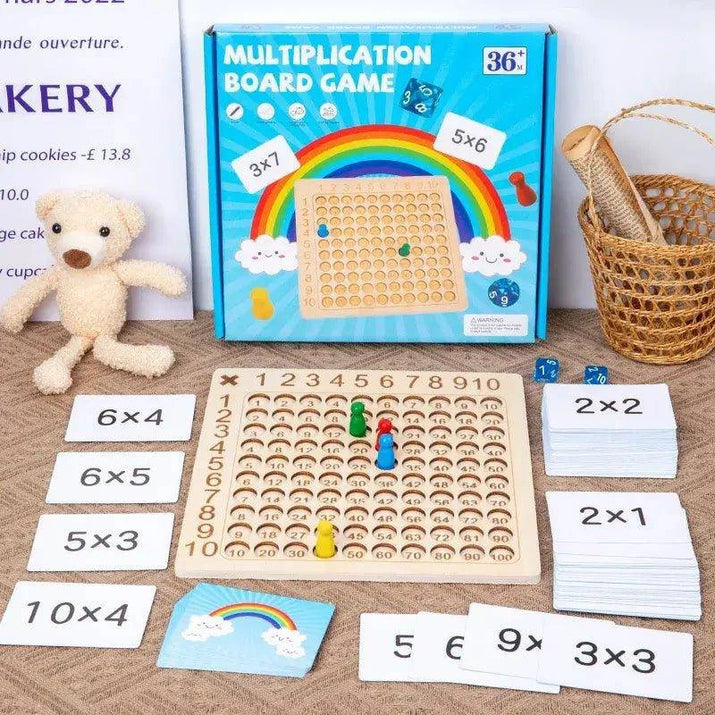 Transform Your Child's Math Skills with the Wooden Montessori Board | Educational Toys - Home Kartz