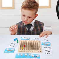 Transform Your Child's Math Skills with the Wooden Montessori Board | Educational Toys - Home Kartz