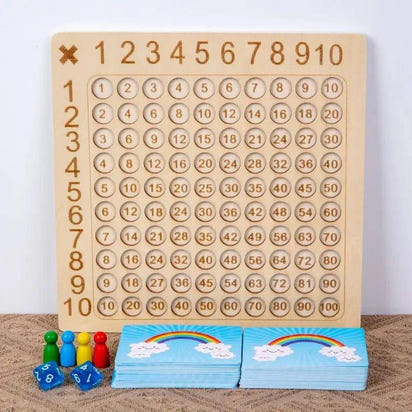 Transform Your Child's Math Skills with the Wooden Montessori Board | Educational Toys - Home Kartz