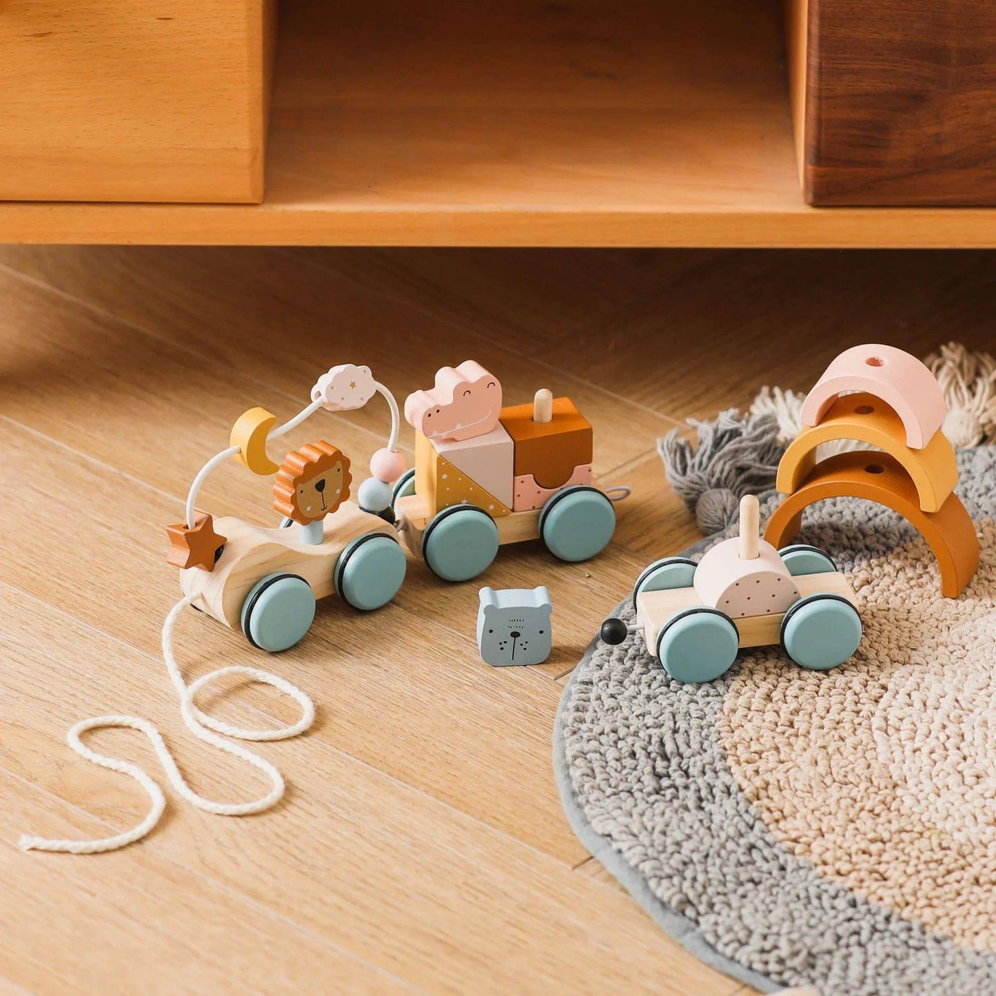 Wooden Montessori Puzzle Toy | Educational Puzzles For Kids - Home Kartz