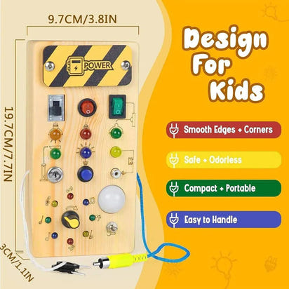 Busy Board Sensory Toy: Unlock Hours of Engaging, Developmental Fun for Kids - Home Kartz
