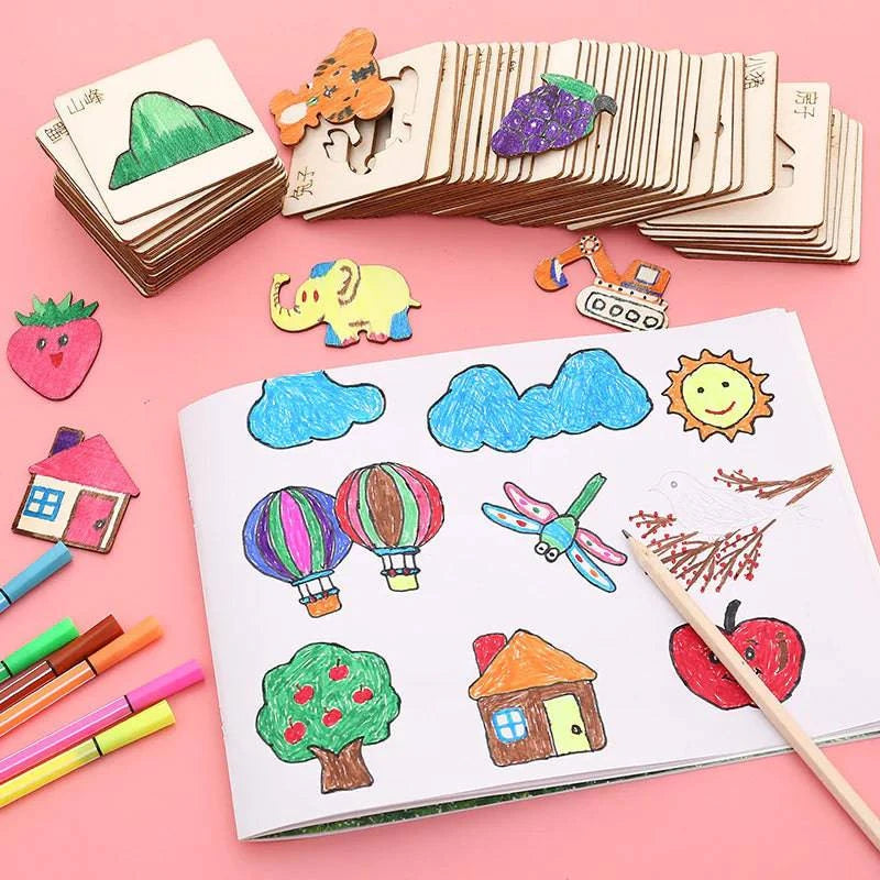 Spark Creativity with Our Children's Painting Template Drawing Tools Set – Perfect for Young Artists - Home Kartz