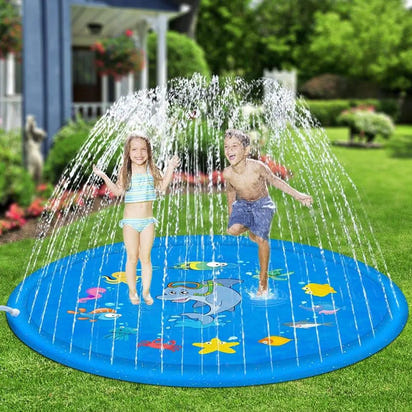 💦 Unleash a Tidal Wave of Fun: The Sprinkler Play Pad That Turns Your Backyard into a Watery Wonderland! 🌊 - Home Kartz