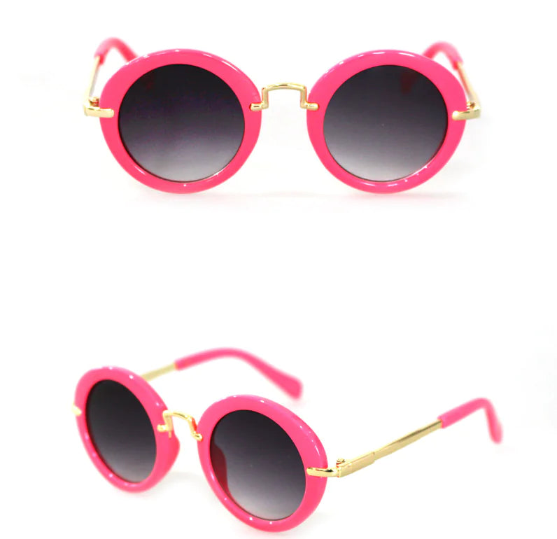 ✨ Timeless Style, Total Protection: Introducing the Classic Metal Round Kids' UV400 Sunglasses! ✨ - Home Kartz