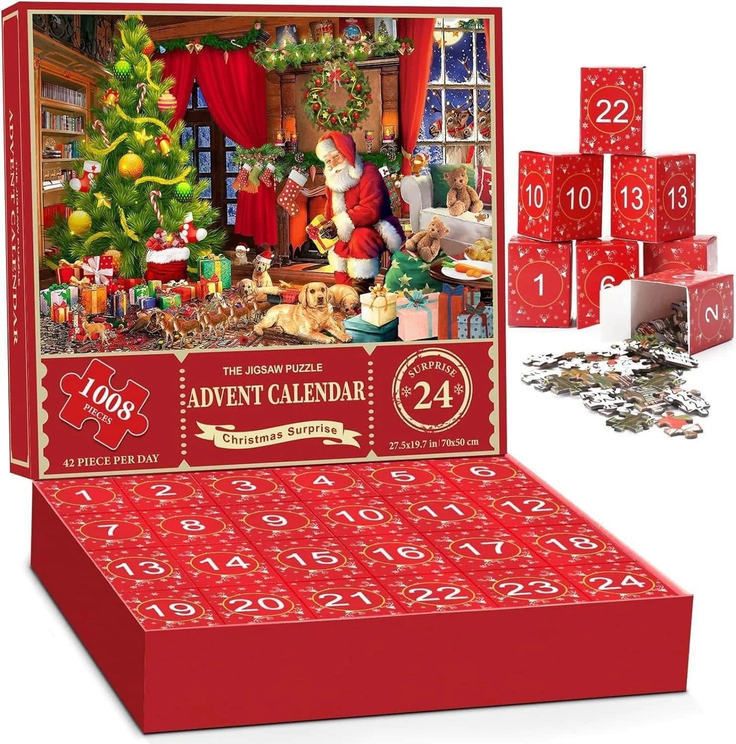 Unveil Holiday Magic with Our Christmas Advent Puzzle – 24 Days of Festive Fun - Home Kartz