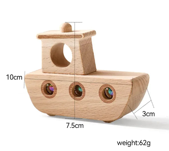 Ignite Their Kinesthetic Curiosity: Hand Push Helicopter & Ball Boat Duo - Learn Through Motion! 🚁⛵️✨ - Home Kartz