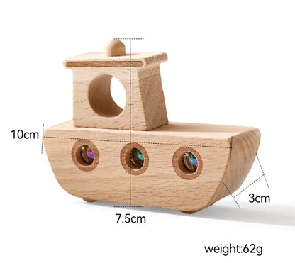 Ignite Their Kinesthetic Curiosity: Hand Push Helicopter & Ball Boat Duo - Learn Through Motion! 🚁⛵️✨ - Home Kartz