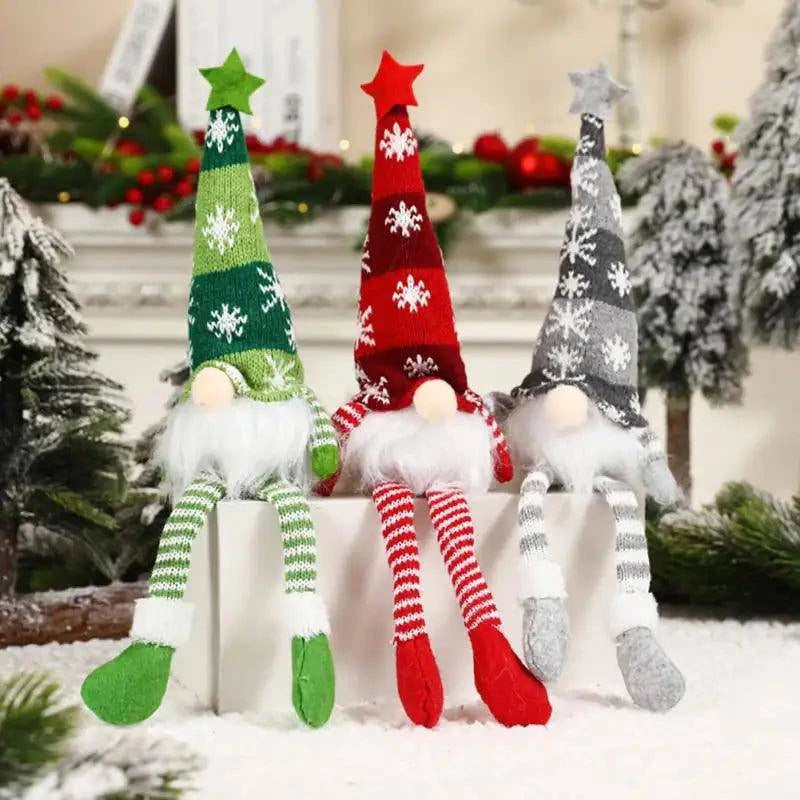 Spread Holiday Cheer with the Glowing Gnome Christmas Faceless Doll – Festive and Whimsical Decor! - Home Kartz