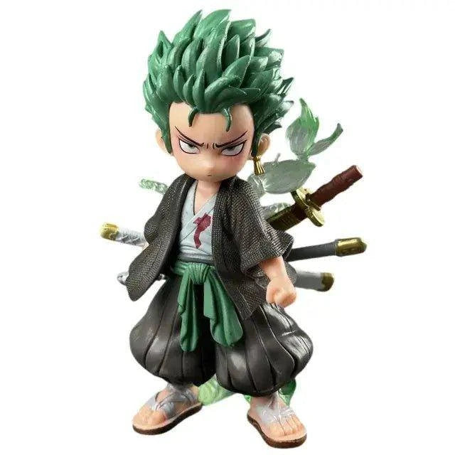 Unleash the Swordsman: Zoro One-Piece PVC Action Figure – Collector's Edition - Home Kartz
