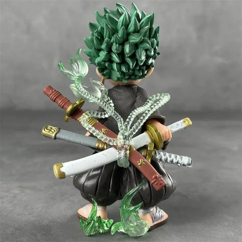 Unleash the Swordsman: Zoro One-Piece PVC Action Figure – Collector's Edition - Home Kartz