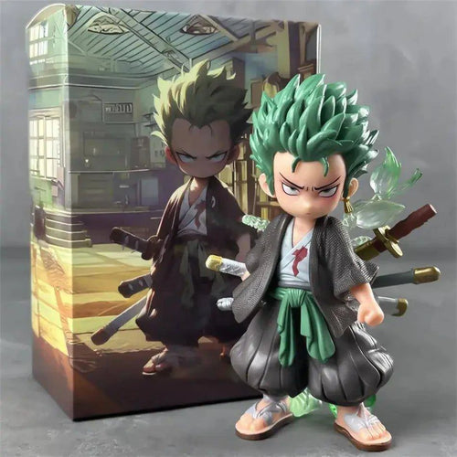 Unleash the Swordsman: Zoro One-Piece PVC Action Figure – Collector's Edition - Home Kartz