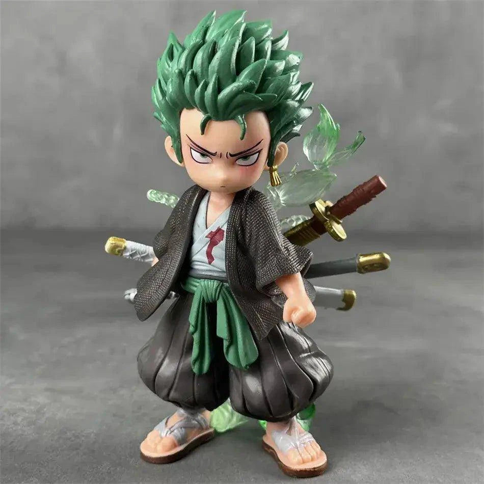Unleash the Swordsman: Zoro One-Piece PVC Action Figure – Collector's Edition - Home Kartz