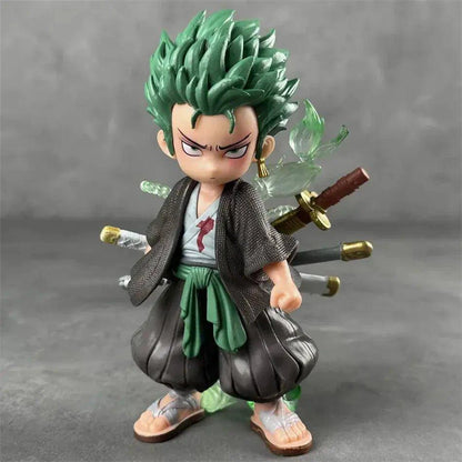 Unleash the Swordsman: Zoro One-Piece PVC Action Figure – Collector's Edition - Home Kartz
