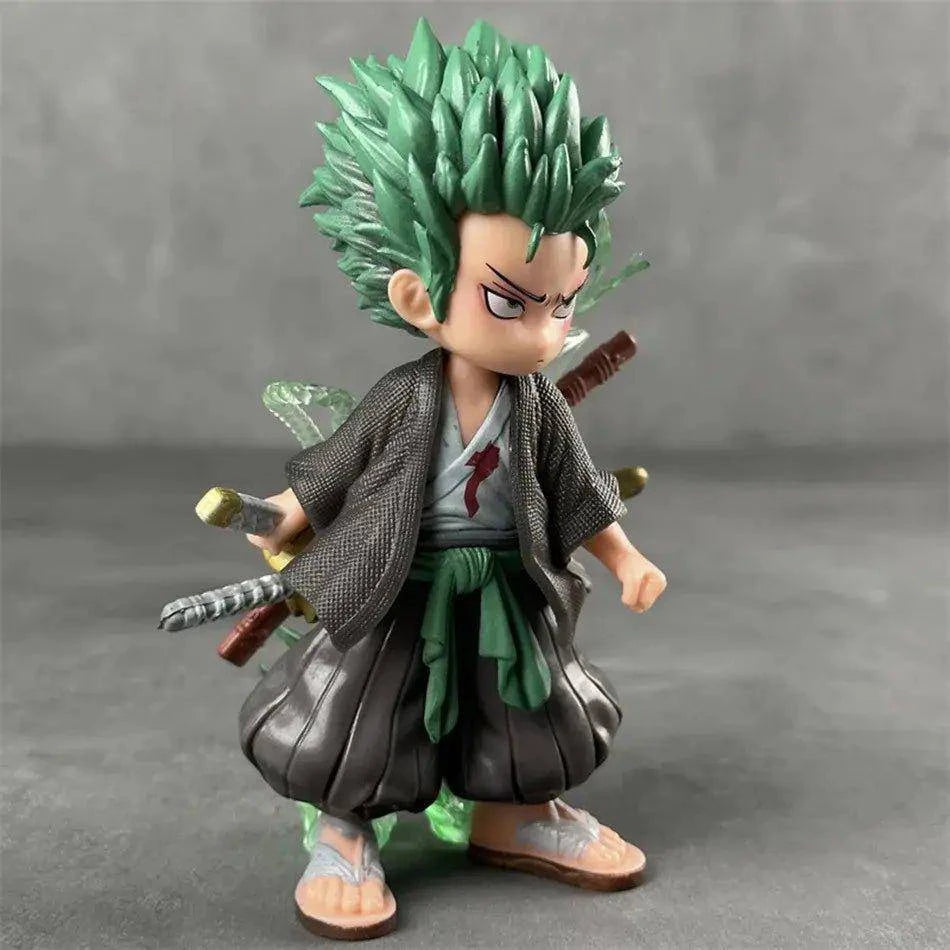 Unleash the Swordsman: Zoro One-Piece PVC Action Figure – Collector's Edition - Home Kartz