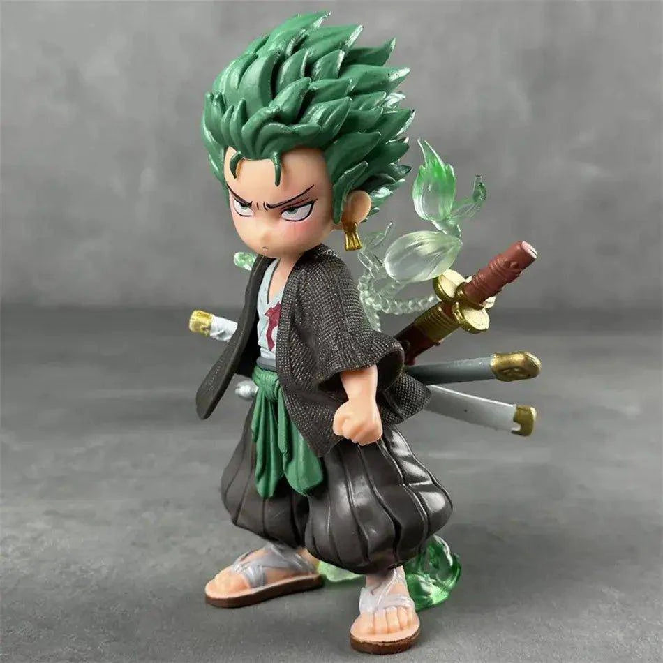 Unleash the Swordsman: Zoro One-Piece PVC Action Figure – Collector's Edition - Home Kartz