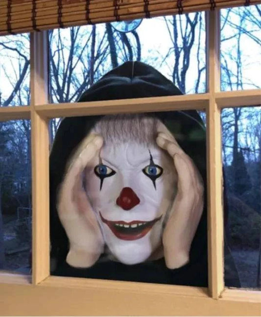 Transform Your Home with the Haunting Window Mask – Perfect for Halloween Decor - Home Kartz