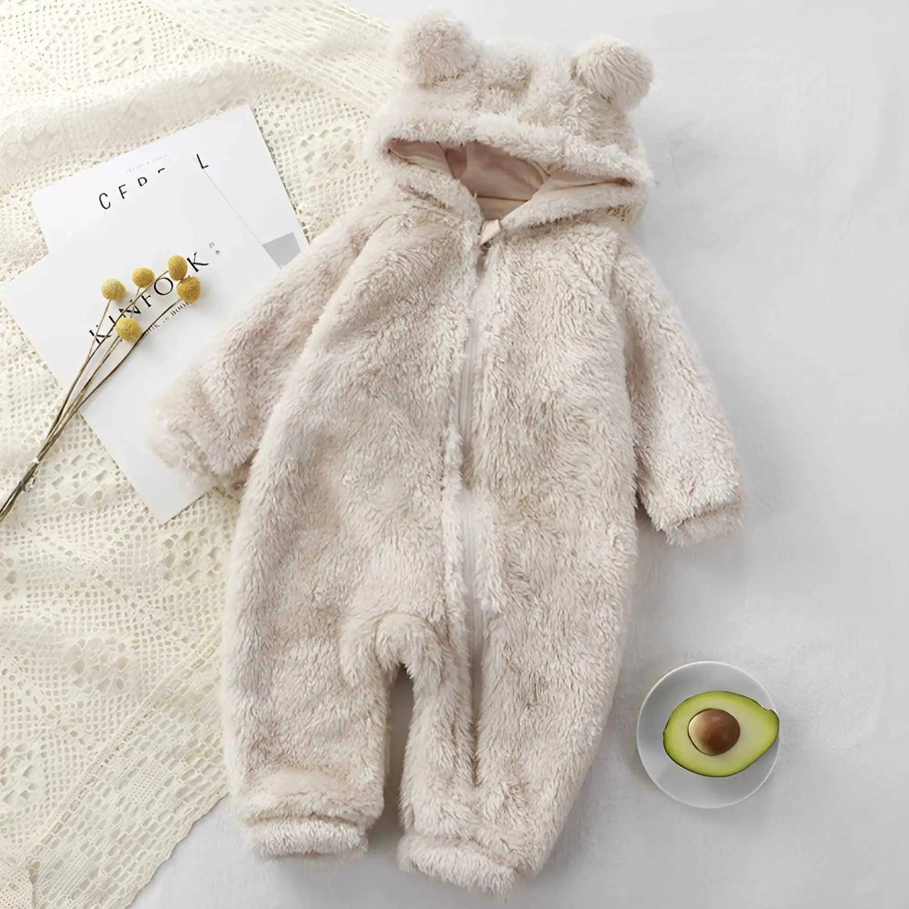 Wrap Your Little Bear in Unmatched Comfort and Cuteness: Baby Bear Rompers 🐻💖 - Home Kartz