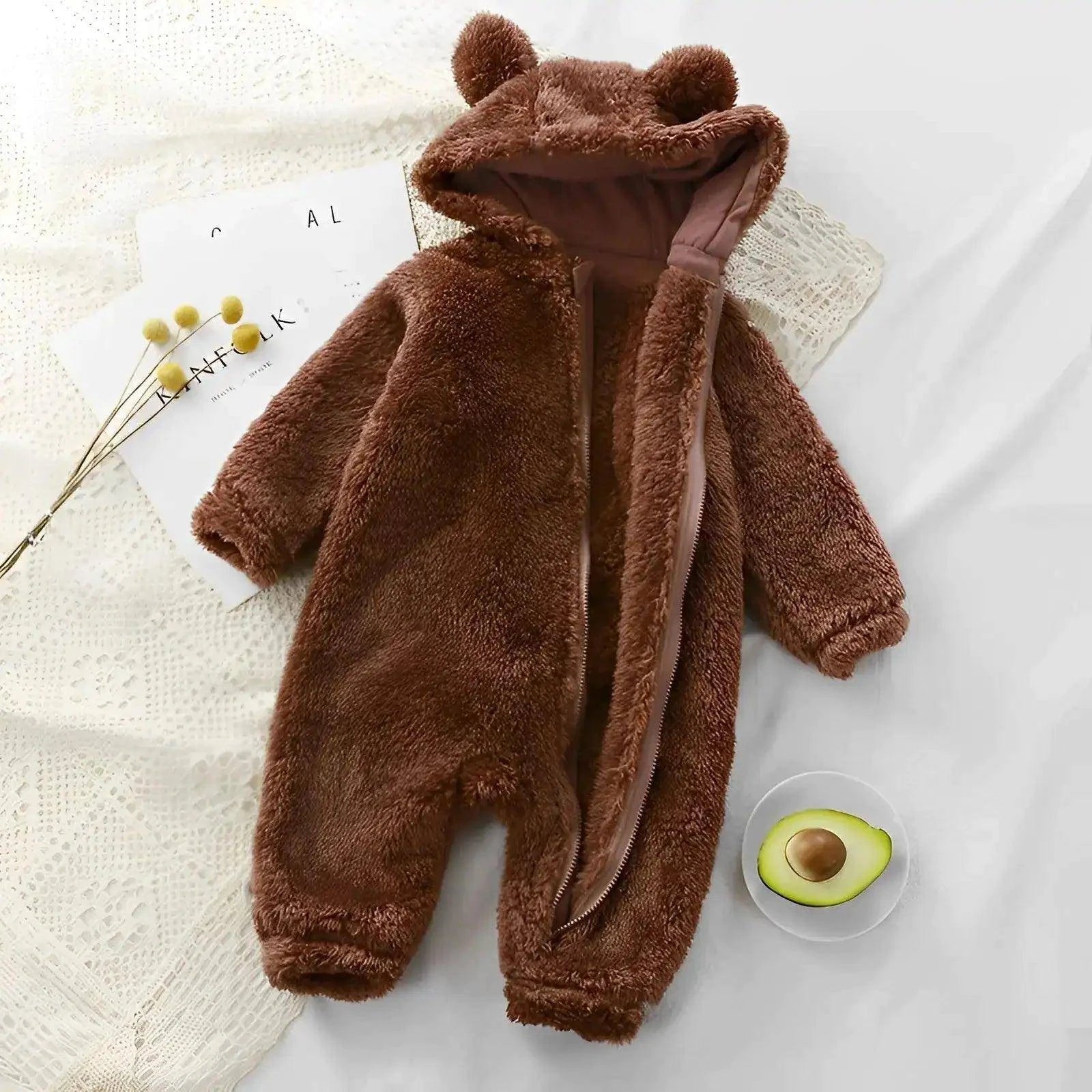 Wrap Your Little Bear in Unmatched Comfort and Cuteness: Baby Bear Rompers 🐻💖 - Home Kartz