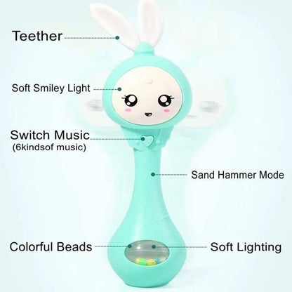 Light Up Your Baby's World with the Flash Rattle Toy - Home Kartz