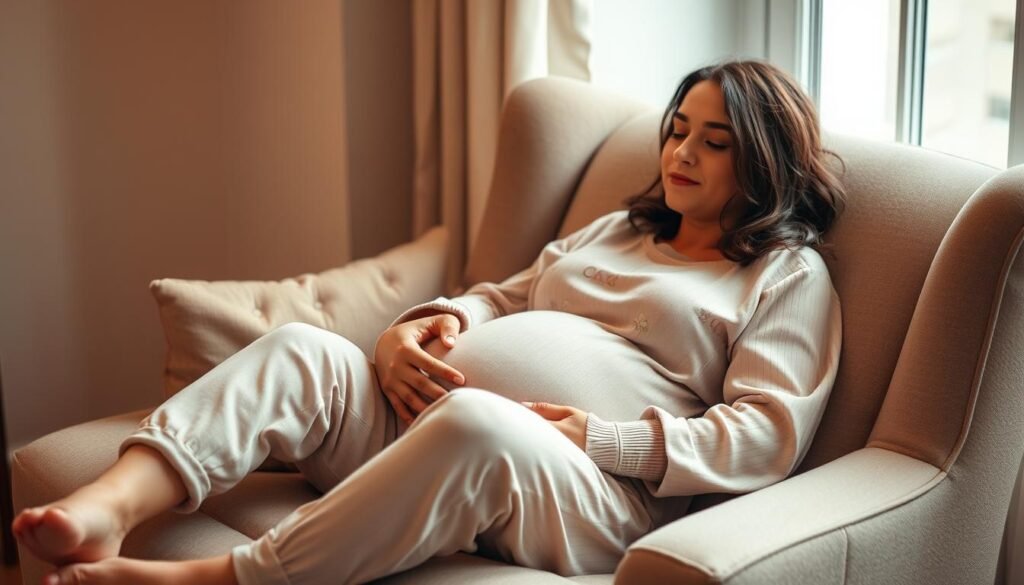 trendy pregnancy jammies